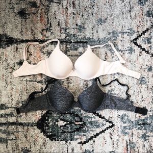 PINK T-Shirt Bra Set